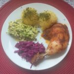 Pieczone udko z kurczaka